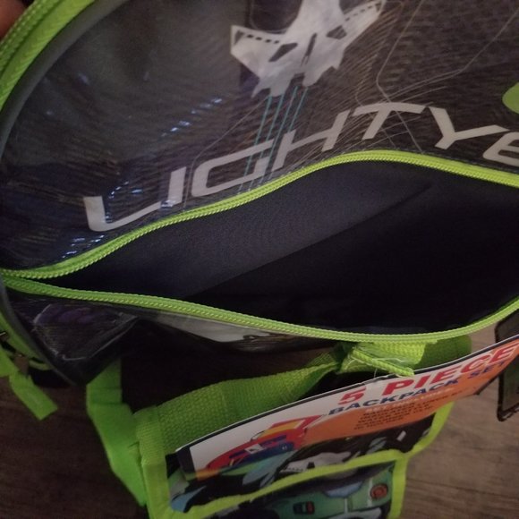 Disney Pixar Buzz Lightyear 5 piece Backpack - Picture 6 of 8